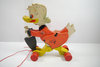 Walt Disney Onkel Dagobert Uncle Scrooge Holzspielzeug Wooden Ente ca.24cm (K42)