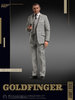 JAMES BOND Goldfinger  Bond grey suit Actionfigur sean connery  30cm 1/6 Neu (L*