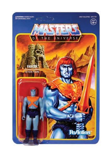 Masters of the Universe ReAction Actionfigur Wave 4 Faker 10 cm (KB5)